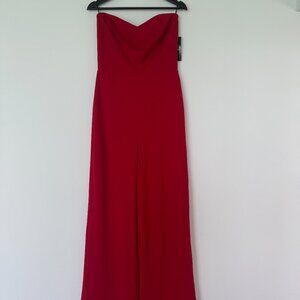 LULUS red jumpsuit